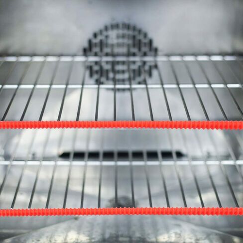 Bordstract 2pcs درع رف فرن السيليكون ، معزول بالحرارة ، تجنب حفر حارس حرس الحرس الساخن حرس ميكروويف للحماية للحماية ضد in Kuwait