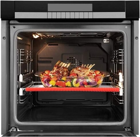 Bordstract 2pcs درع رف فرن السيليكون ، معزول بالحرارة ، تجنب حفر حارس حرس الحرس الساخن حرس ميكروويف للحماية للحماية ضد in Kuwait