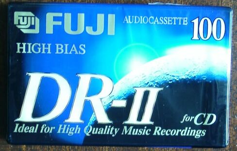 Fuji DR-II 100 Minate Bias Audio Cassette Tape in Saudi Arabia