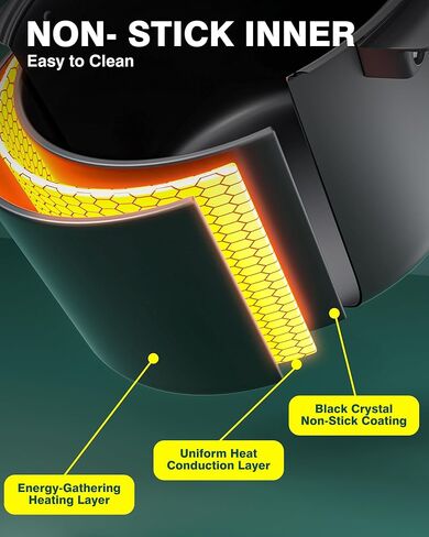 Wantoin Boba Cooker Maker Boba Maker - 6L وعاء بوبا التجاري ، آلة دافئ لؤلؤة لؤلؤة لؤلؤة شاي شاي شاي Tapioca Learls 110V 600W in Kuwait