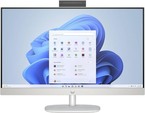 HP All-in-One 27 School & Business All-in-One 27 "Display FHD (Intel I7-1355U ، 64GB DDR4 ، 8TB PCIe SSD ، Intel UHD ، WiFi 6 ، Webcam ، Bluetooth 5.3 ، Win 11 Pro) حقيبة الظهر الممتازة in Kuwait
