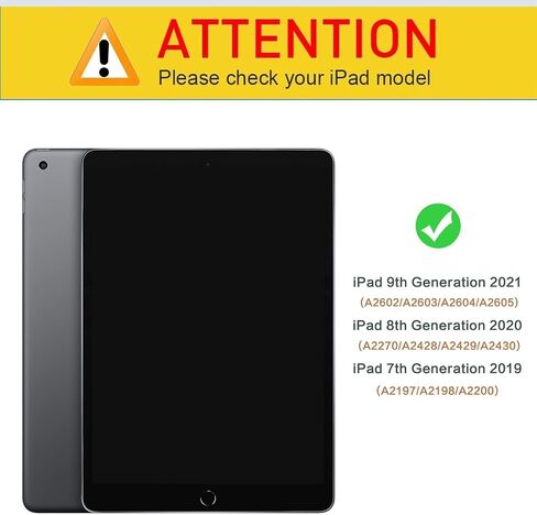 Bxgolkgd Tablet Case for iPad 10.2 Inch (9th/8th/7th Gen,2021/2020/2019),Shockproof Stand Cover with Heat Dissipation,Auto Wake/Sleep Function,Sunflower Butterfly in Kuwait