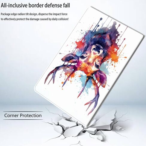 Bxgolkgd Tablet Case for iPad 10.2 Inch (9th/8th/7th Gen,2021/2020/2019),Shockproof Stand Cover with Heat Dissipation,Auto Wake/Sleep Function,Sunflower Butterfly in Kuwait