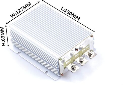 New Heavy Duty Voltage Converter Regulator DC/DC DC 12V Step-up to DC 48V 15A 720W Car Truck Power Boost Transformer (15A 720W) in Saudi Arabia
