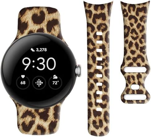 Compatible with Pixel Watch 3 41mm,Pixel Watch 2/1 Band for Women Men,Soft Silicone Sport Adjustable Replacement Strap for Pixel Watch 3/2/1 Accessories in Saudi Arabia
