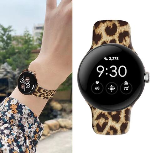 Compatible with Pixel Watch 3 41mm,Pixel Watch 2/1 Band for Women Men,Soft Silicone Sport Adjustable Replacement Strap for Pixel Watch 3/2/1 Accessories in Saudi Arabia