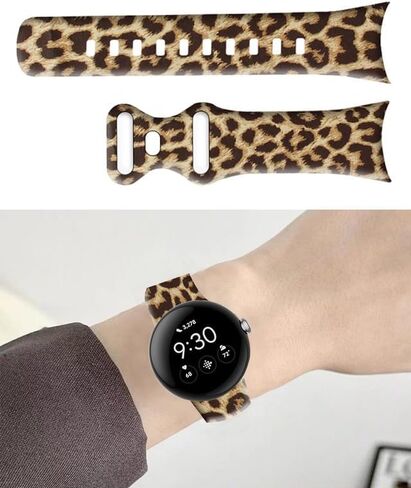 Compatible with Pixel Watch 3 41mm,Pixel Watch 2/1 Band for Women Men,Soft Silicone Sport Adjustable Replacement Strap for Pixel Watch 3/2/1 Accessories in Saudi Arabia