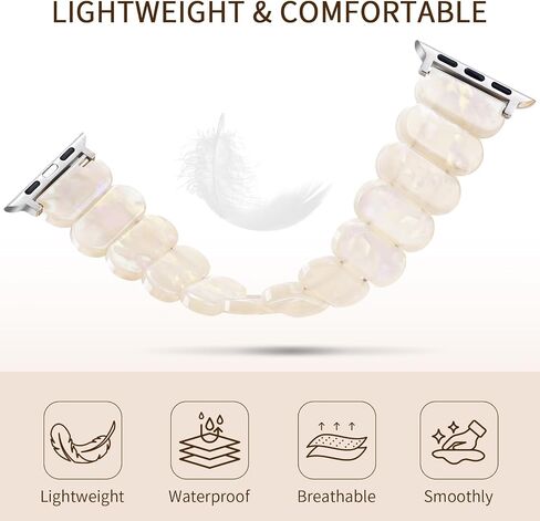 سوار راتنج السلحفاة المسدود و CASE متوافق مع Apple Watch Band 40mm 38mm 41mm 42mm 44mm 45mm النساء ، وأشرطة خفيفة الوزن لطيفة أزياء معصم مرنة لسلسلة IWatch 9 8 7 6 5 4 3 2 1 SE in Kuwait