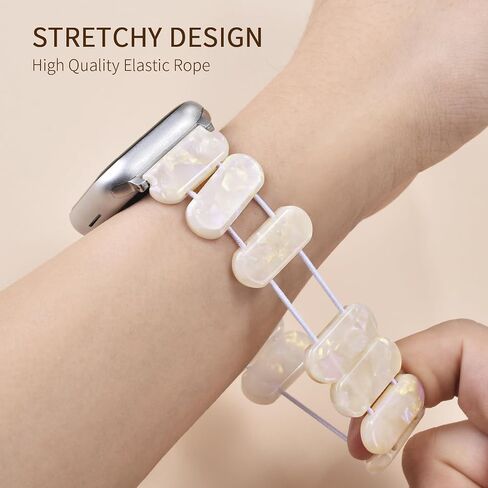 سوار راتنج السلحفاة المسدود و CASE متوافق مع Apple Watch Band 40mm 38mm 41mm 42mm 44mm 45mm النساء ، وأشرطة خفيفة الوزن لطيفة أزياء معصم مرنة لسلسلة IWatch 9 8 7 6 5 4 3 2 1 SE in Kuwait