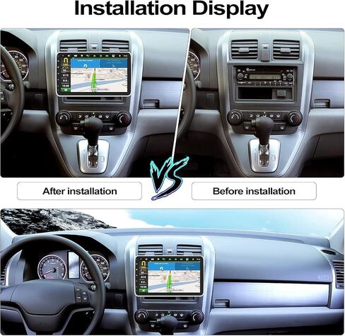 CAMECHO 2+64G 10.1" Rotatable Single Din Car Stereo with Wireless CarPlay Wireless Android Auto, Android 13 Radio Touchscreen Car Radio with Bluetooth, GPS, WiFi, Bluetooth, FM/RDS + Rear Camera + MIC in Saudi Arabia
