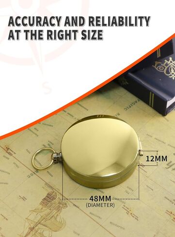 Camping Survival Compass Glow in The Dark Military Compass Survival Gearfor for Hiking, Camping,Backpacking, Outdoor Activities in Saudi Arabia