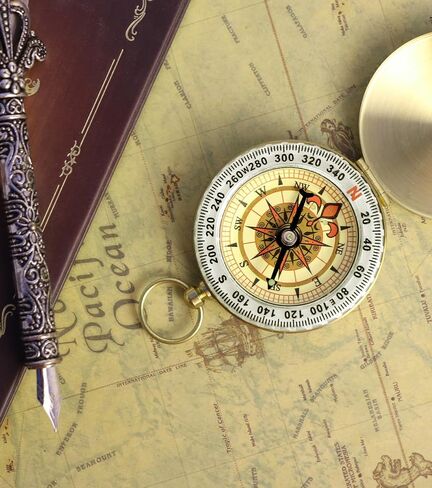 Camping Survival Compass Glow in The Dark Military Compass Survival Gearfor for Hiking, Camping,Backpacking, Outdoor Activities in Saudi Arabia