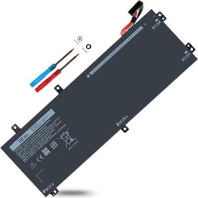 56Wh RRCGW Laptop Battery Replacement for Dell XPS 15-9550 15-9560 15-9570 Precision 5510 5520 5530 Mobile WorkStations Series P56F P56F001 H5H20 M7R96 62MJV 062MJV 5041C 05041C 5D91C 05D91C 11.4V