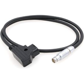 Power Cable RS 3 Pin Female to D-tap for ARRI Wireless Focus Motor Cmotion Legacy Camin Power