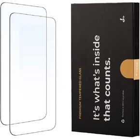 Snakehive Tempered Glass Screen Protector for Galaxy A34 | Premium Mobile Phone Screen Protectors | Impact-Protection Anti-Shatter Anti-Scratch Easy Bubble Free Installation - Pack of 2
