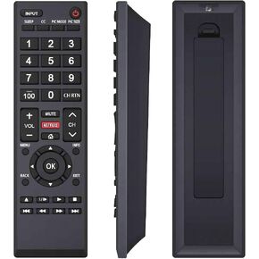 Remote for All Toshiba LED LCD HDTV 4K Smart TVs, Universal Remote Control for Toshiba-TV-Remote CT-90325 CT-90326 CT-90329 CT-8037 CT-90302 CT-90275 CT-90 CT-90366