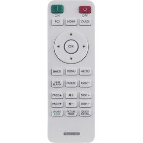 Perfascin RCX016 استبدال التحكم في جهاز التحكم عن بُعد للأشعة تحت الحمراء لمجلة BENQ MS560P MX560P MW560 MX560 MH560 MS560