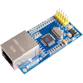 Ximimark 1Pcs W5500 Ethernet Network Module Full Hardware TCP/IP Protocol 51 / STM32 Microcontroller Program SPI Interface for Arduino