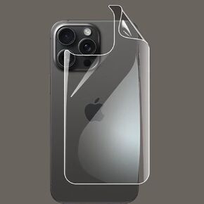 2Pcs Screen Protectors Back Film For iPhone 16 Pro Max Hydrogel Film - Not Glass