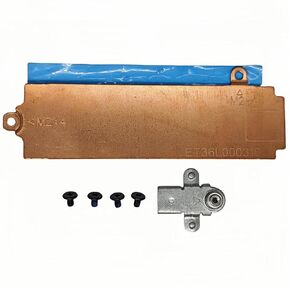 Slot 2/Slot 1 M.2 2280 SSD Heatsink 26X1Y Compatible with Dell Alienware M15 R5 Ryzen Edition M15 R6, with Support Bracket