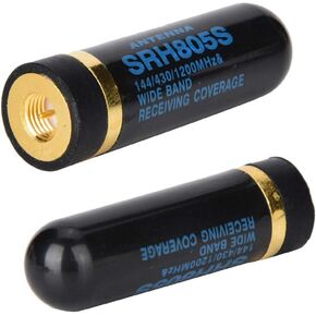 V BESTLIFE SRH 805S SMA Male Connector Walkie Talkie Antenna for Two Way Radio, for YAESU VX 3R VX 6R VX 7R VX 8R/ for Linton LT 6100 LT 6188