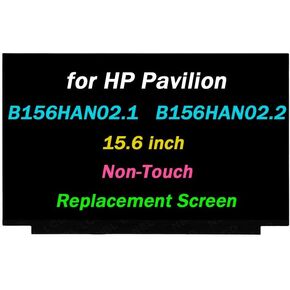 Replacement 15.6" for HP Pavilion B156HAN02.1 B156HAN02.2 LP156WF9-SPC1 NV156FHM-N35 LED LCD Replacement Screen/Panel (Non-Touch)