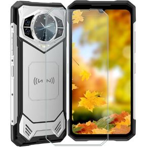 الزجاج المقسّر لحامي شاشة Doogee S200 (6.72 ") [2 حزمة] [صلابة 9H] [حماية شاشة هاتفك]