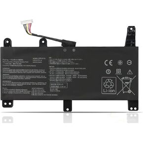 C41N1731-2 Laptop Battery Compatible with Asus ROG Strix G15 G512 G512LV G512LU G512LW G512LWS Scar 15 G532LV G532LWS G532LW G17 G712LV G712LU G712LW G712LWS Scar 17 G732LW G732LV Series(15.4V 66Wh)