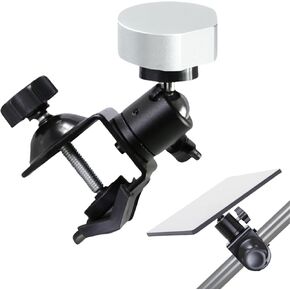 for Starlink Mini Mount, C Clamp Mount Versatile for Multi-Size Square and Round Tubes, Car RV Ladder Mount for Starlink Mini