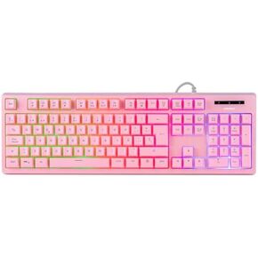 RadioShack Pink Multi-Function Backlit Keyboard