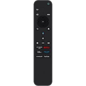Voice Replacement Remote Applicable for Sony Bravia 8 OLED 4K HDR Google TV K-55XR80 K-65XR80 K-85XR80 K-75XR80 K-77XR80 K55XR80 K65XR80 K85XR80 K75XR80 K77XR80 K-55XR80C K-65XR80C K-77XR80C K-85XR80C