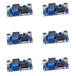 TAODAN 6PCS DC Buck Variable Voltage Regulators Input 3.2V to 40V Output 1.25V to 35V Adjustable Buck Converter Electronic Regulator Power Module for Communication Equipment Power Supply