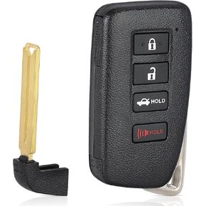 Replacement Smart Remote Car Key Fob for Lexus ES300h ES350 GS350 GS450h 2013-2019 HYQ14FBA 281451-0020 G Board 89904-06170 314.3MHz 8A Chip 4Buttons