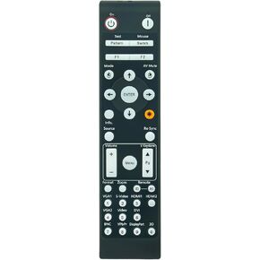 AULCMEET BR-3070L New Replacement Remote Control fit for Optoma DLP Projector X515 X600 X605 X605e BR541 BR561 DH1014 EH415 EH415ST EH500 EH503 EH503e EH505 EH505-B EH505e