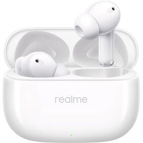 realme Buds T310 Truly Wireless in-Ear Earbuds with 46dB Hybrid ANC, 360° Spatial Audio, 12.4mm Dynamic Bass Driver, Upto 40Hrs Battery and Fast Charging - (White)