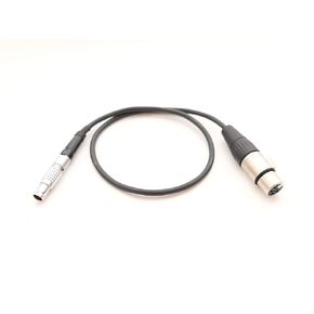 Male 1B 6pin to Female 4pin XLR Power Cable for DJI Ronin-2 & Monitor