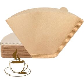 YQL #4 Cone Coffee Filters for Ninja Coffee Maker,Coffee Filters 4 Disposable Coffee Filters Fit for for Ninja DualBrew Pro Ninja Coffee Bar Brewer(200 Count)