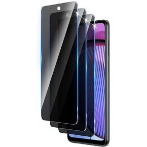 3 Pack Privacy Screen Protector Designed for Motorola Moto G Stylus 5G 2023 /G Power 5G 2023,Full Coverage Anti-Spy Tempered Glass Film,9H Hardness,Anti-Fingerprint,Bubble Free,Easy to Install