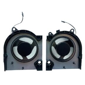New Replacement CPU and GPU Cooling Fan for Dell 2021H G15 5510 RTX3050 RTX3060 G15 5511 5515 RTX3050 Series DFSCK22105182Q DFSCK22115181T