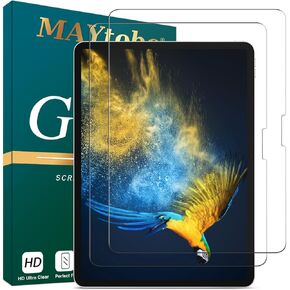 MAYtobe [2-Pack Screen Protector Designed for iPad Air 11 Inch M2 (2024) Tempered Glass, No Bubbles, Scratch-Resistant, Easy to Install