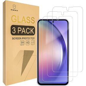 Mr.Shield Screen Protector Compatible with Samsung Galaxy F55 5G / Galaxy M55 5G / Galaxy C55 5G [Tempered Glass] [3-PACK] [Japan Glass with 9H Hardness]