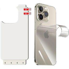 For iPhone 15 Pro Max Back Screen Protector Ultra Thin Glossy Protective Film-2 Packs-High Transparency