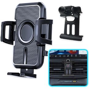 WAAPAK Car Phone Holder Mount 2020-2025 Ford Escape SUV Auto Accessories Interior Decoration Smartphone Thick Case Cradles Navigation Bracket iPhone