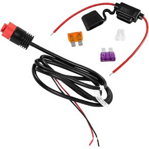 YMT 000-14041-001 Power Cord Cable Replacement,Compatiable with Lowrance HDS/Elite FS/Elite Ti2/Hook,3 Foot, 2-Wire Power Only