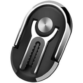3 in 1 Finger Ring Holder Stand Car Air Vent Mount Metal Plate Rotating Magnetic Grip Portable Ring Holder Finger Kickstand Car Mount Compatible with All Smartphone