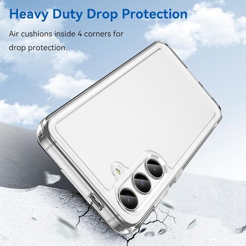 حالة الهاتف لـ Samsung S24+ Case Galaxy S24 Plus Case TPU Crystal Phone Case Samsung Galaxy S24 Plus Clear in Saudi Arabia