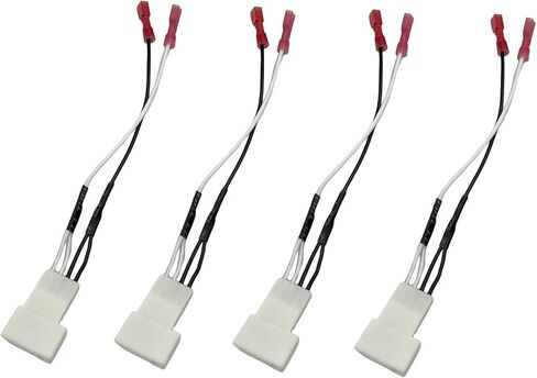 4pcs Car Front Dash Twitter Radio Maleer Tirling Harness Adapter Collable Collable مع 2008-2022 Rav4 Camry 4runner Highlander Scion ، 2010-2019 Tacoma in Kuwait