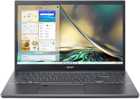 جهاز الكمبيوتر المحمول Acer Aspire 5 A515 ، 2024 ، 15.6 "1920 × 1080 IPS ، Intel-12 Core I7-1260p ، Nvidia Geforce RTX 2050 ، 32GB DDR4 ، 2TB SSD ، WIN11 Home ، Backlit KB ، Wi-Fi 6 ، BT 5.1 ، 720 بكسل كاميرا ، رمادية in Kuwait