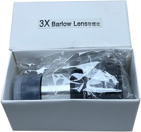 Barlow Lens 3X ، Youen Tech 1.25 بوصة عدسة بارلو المعدنية متعددة المغلفة بالكامل مع خيط M42 للعيش القياسي للتلسكوب in Saudi Arabia