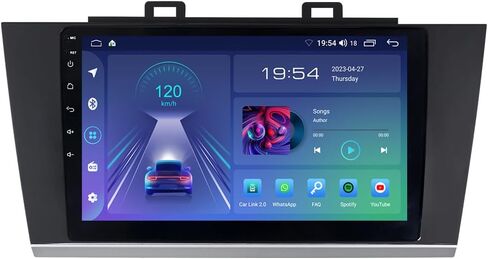 ASURE 9 بوصة ترقية الراديو ستيريو للسيارة لـ Subaru Outback MK5 2015-2019 ، طراز الأساس ، 4Core 2G+32G Android GPS Navigation مع مشغل Multimedia اللاسلكي ، Android Auto ، in Kuwait